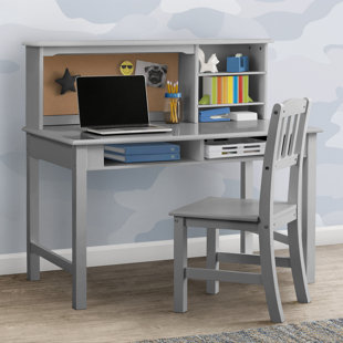 Glaser kids writing discount desk and chair set